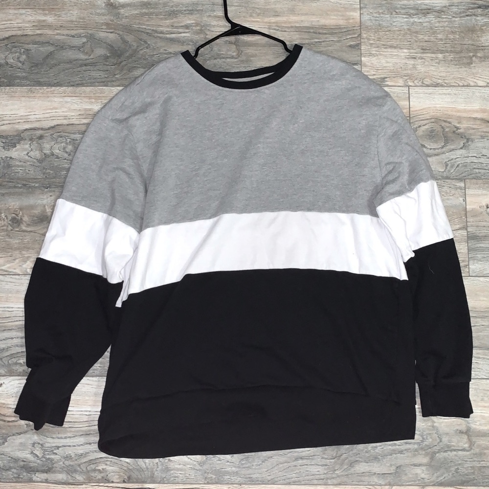 colorblock sweatshirt